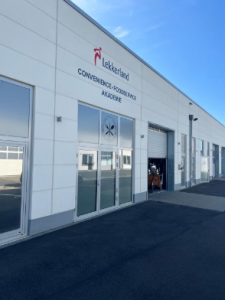 Lekkerland Foodservice Academy and Frischwerk Store in Frechen